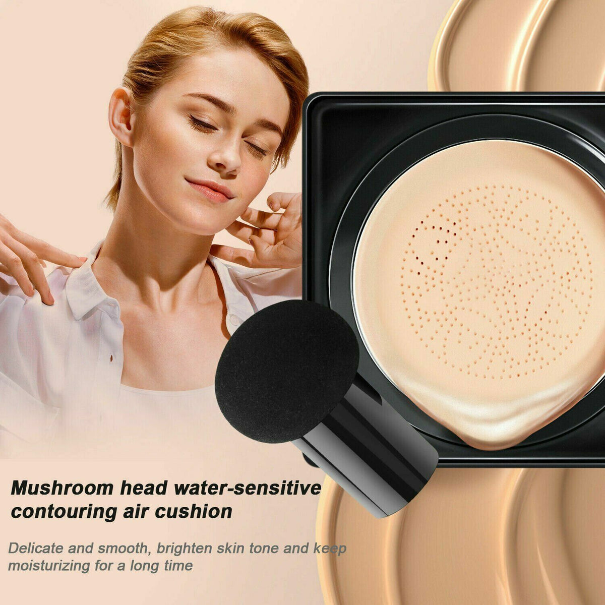Air Cushion Mushroom Head BB Cream Concealer Makeup Foundation Set