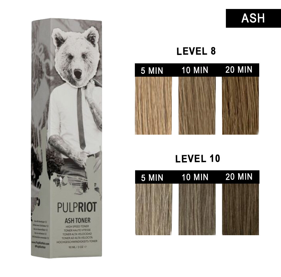 Hair Toner 3 oz - Multiple Shades