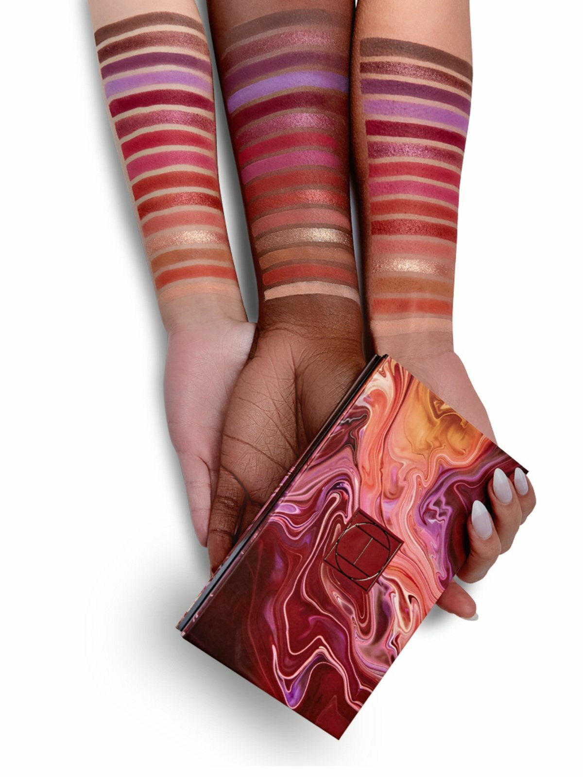 Pressed Pigment Eyeshadow Palette - Zion-Themed Dramatic Color Range