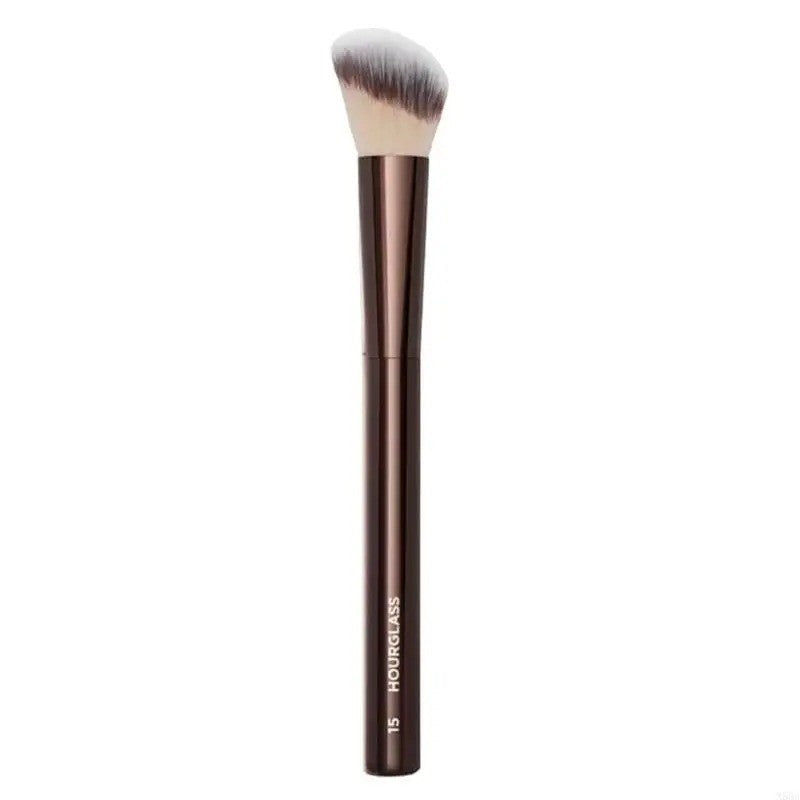 Angled Makeup Brush for Blush Contour Foundation - Soft Synthetic Bristles
