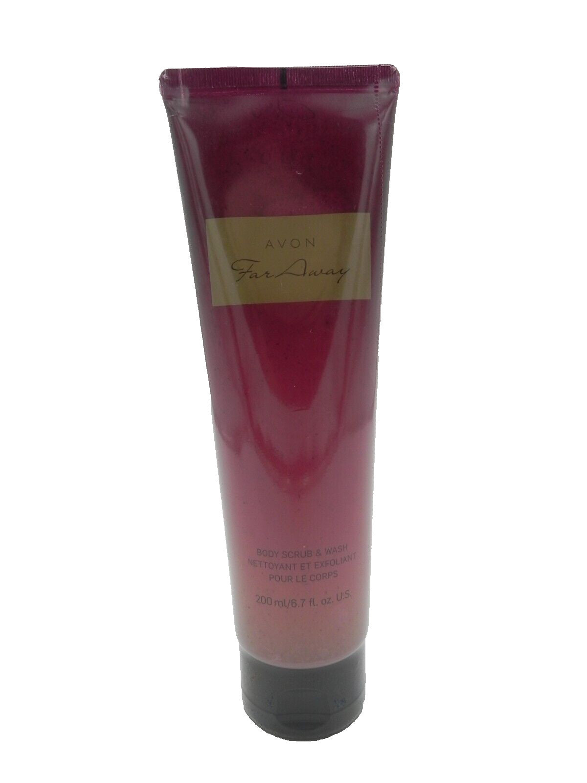 Avon Far Away Body Scrub and Wash, New, 6.7 fl. oz., Free Shipping