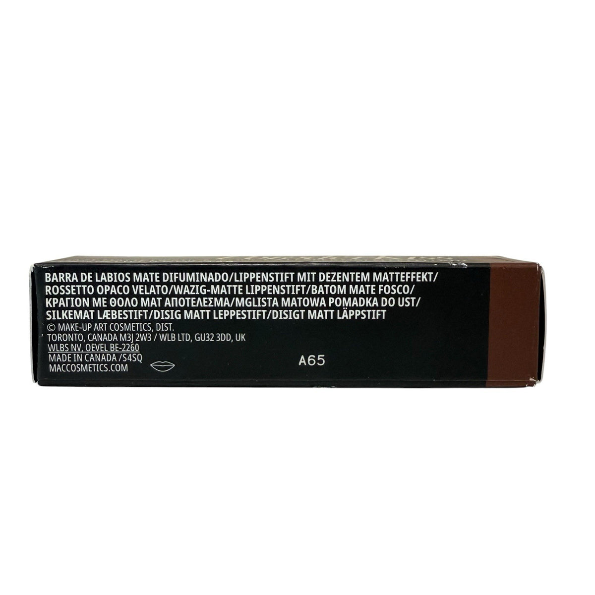 MAC Powder Kiss Hazy Matte Lipstick 900 Chestnut 3.5g - New