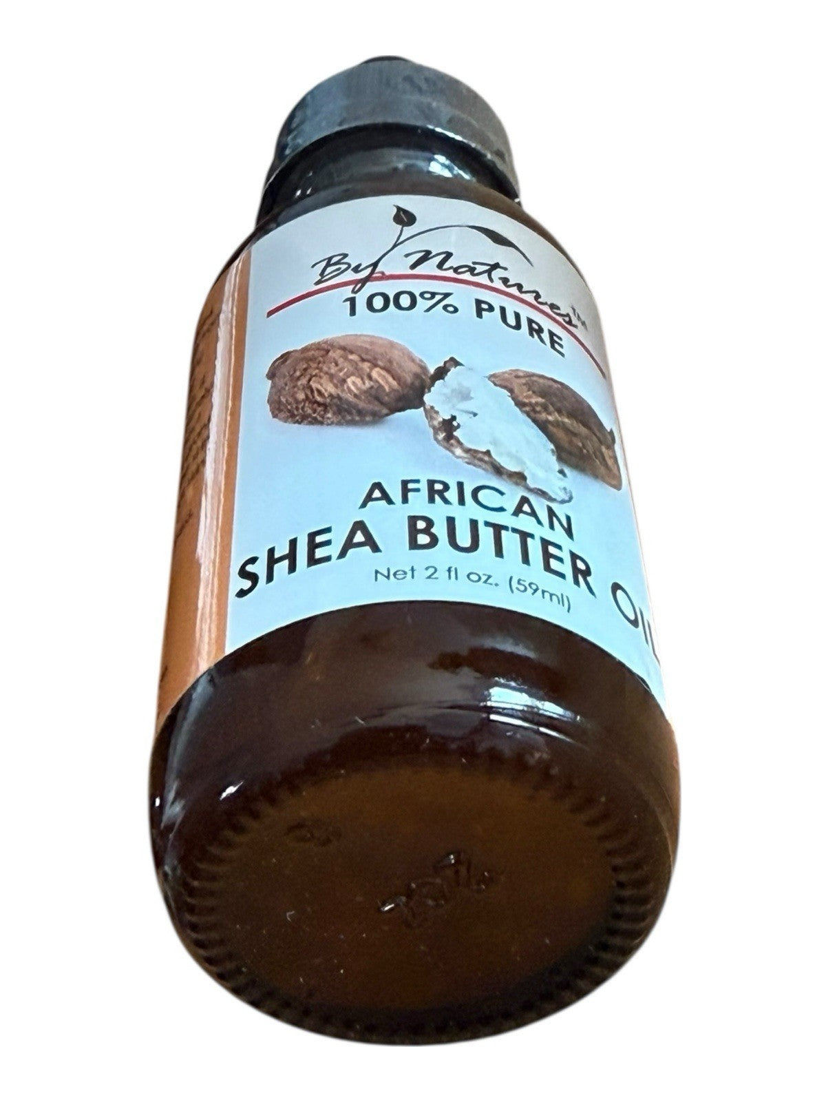 African Shea Butter Oil 2-Pack - 100% Pure Body Moisturizer in Dropper Bottles