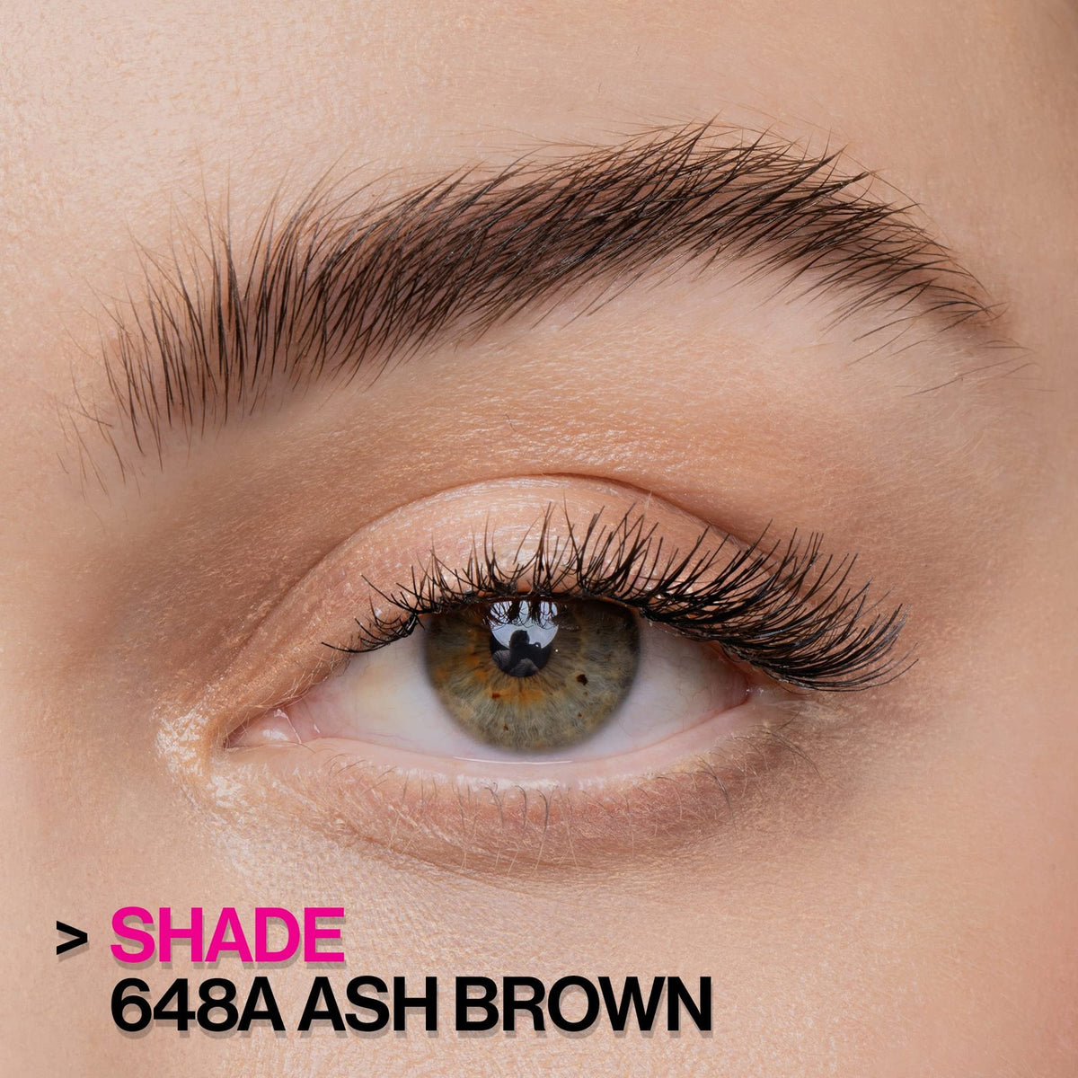 Micro Eyebrow Pencil with Spoolie for Natural & Bold Brows - Ash