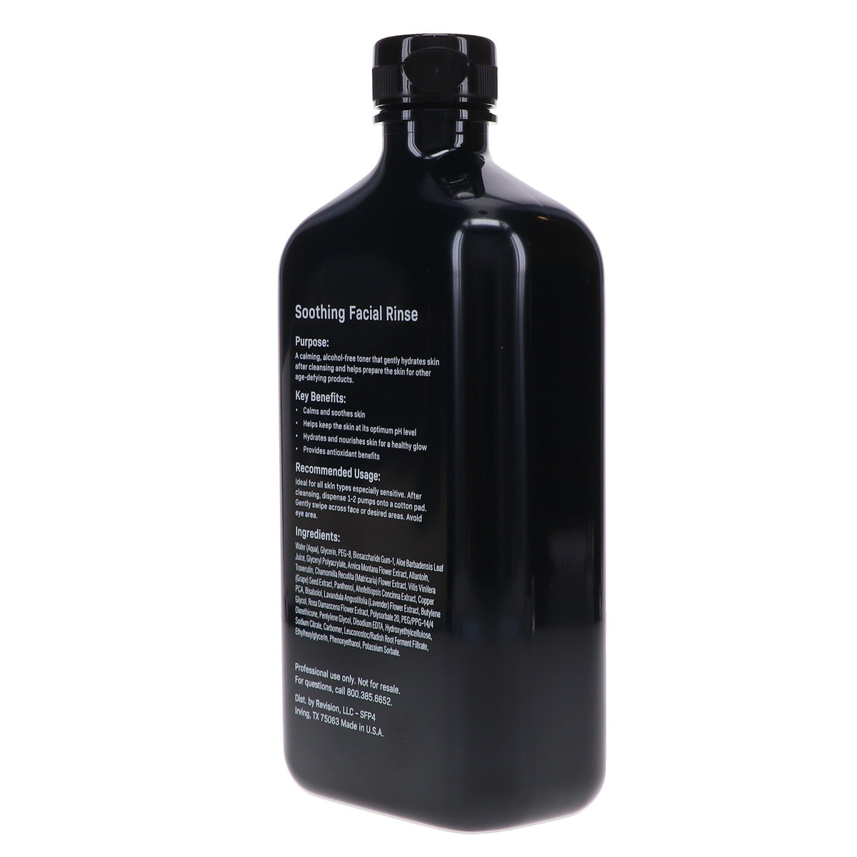 Soothing Facial Rinse - Hydrating Skin Care Solution, 16 oz