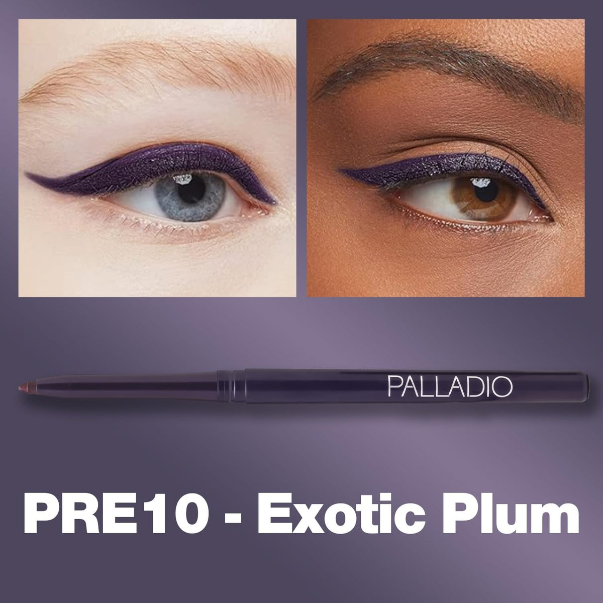 Retractable Waterproof Eyeliner Pencil - Rich Pigment & Long-Lasting