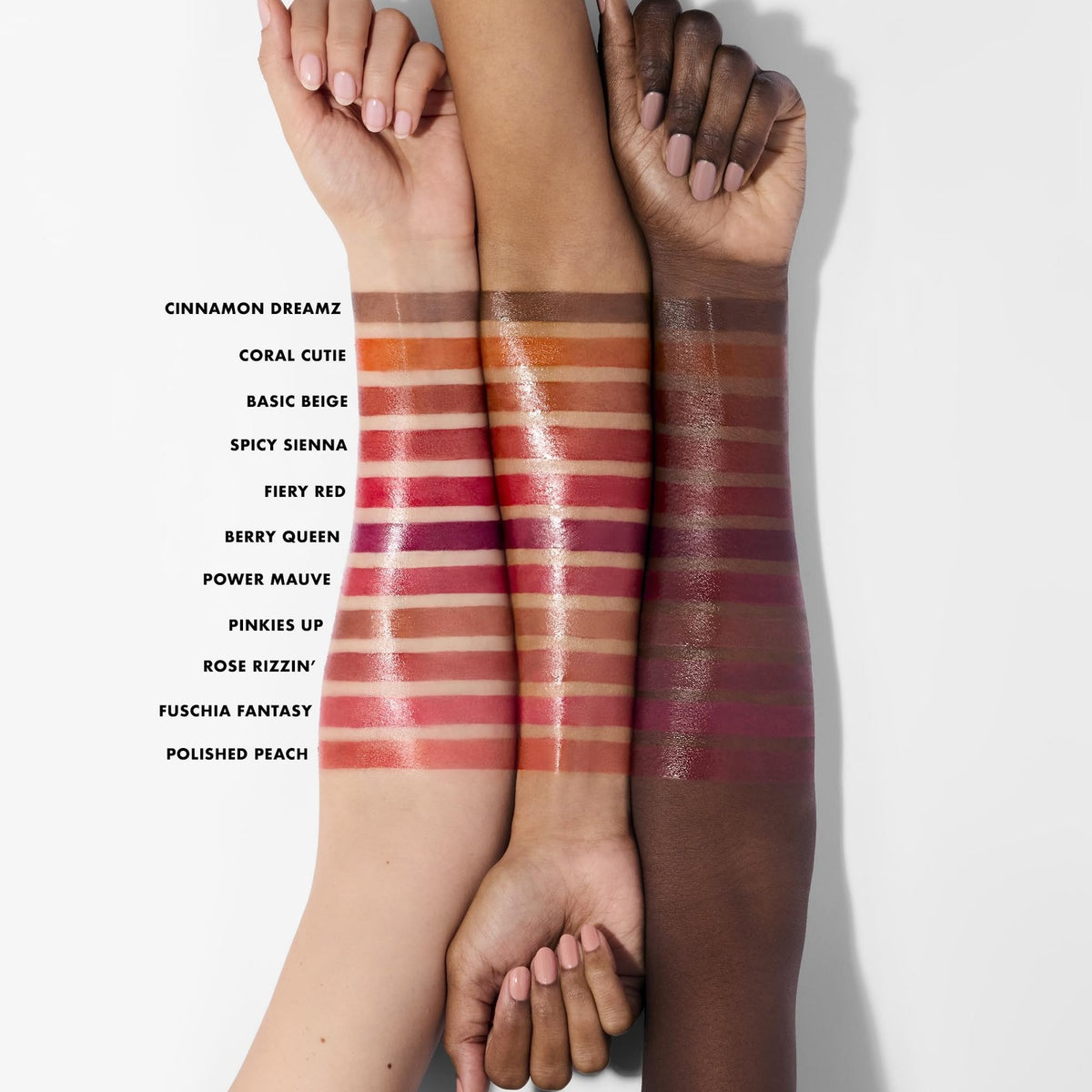 Lip Gloss & Stain - Long-Lasting Sheer Color with Gloss Finish - 8 Shades