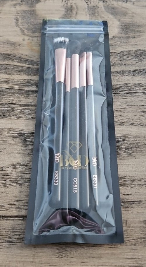 BYOD 5-Piece Full-Size Eye Makeup Brush Set
