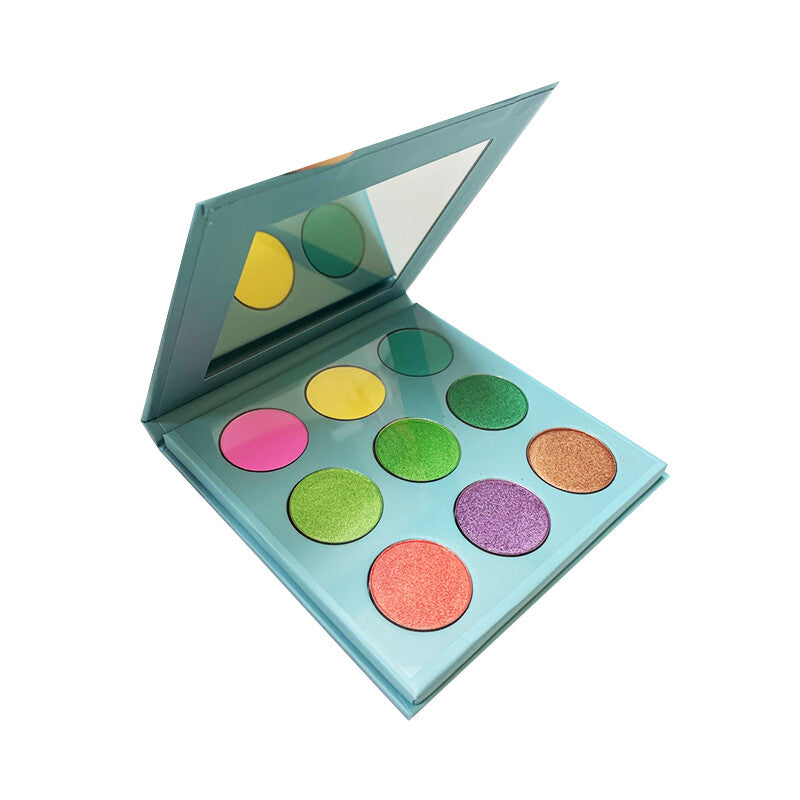 9-Color Eyeshadow Palette with Swarovski Crystals - Soulmates, Cruelty-Free