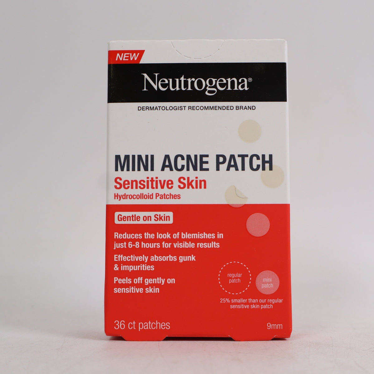 Neutrogena Sensitive Skin Patch Minis - 36 Count, Fragrance-Free Acne Patches Set
