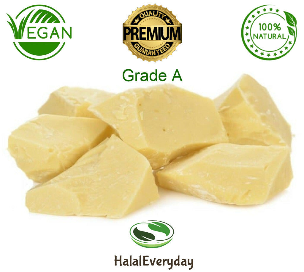 Raw Organic Cocoa Butter – Pure Unrefined Food Grade