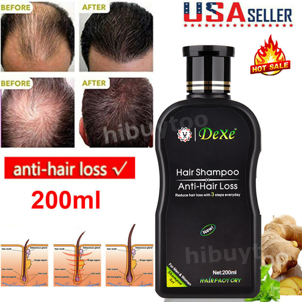 Anti-Hair Loss Shampoo 200ml - Herbal Hair Strengthening