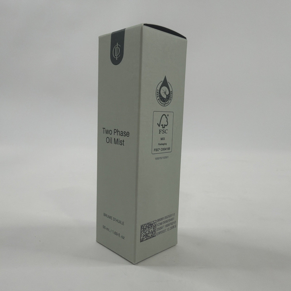 Two Phase Oil Mist Hydrating Spray