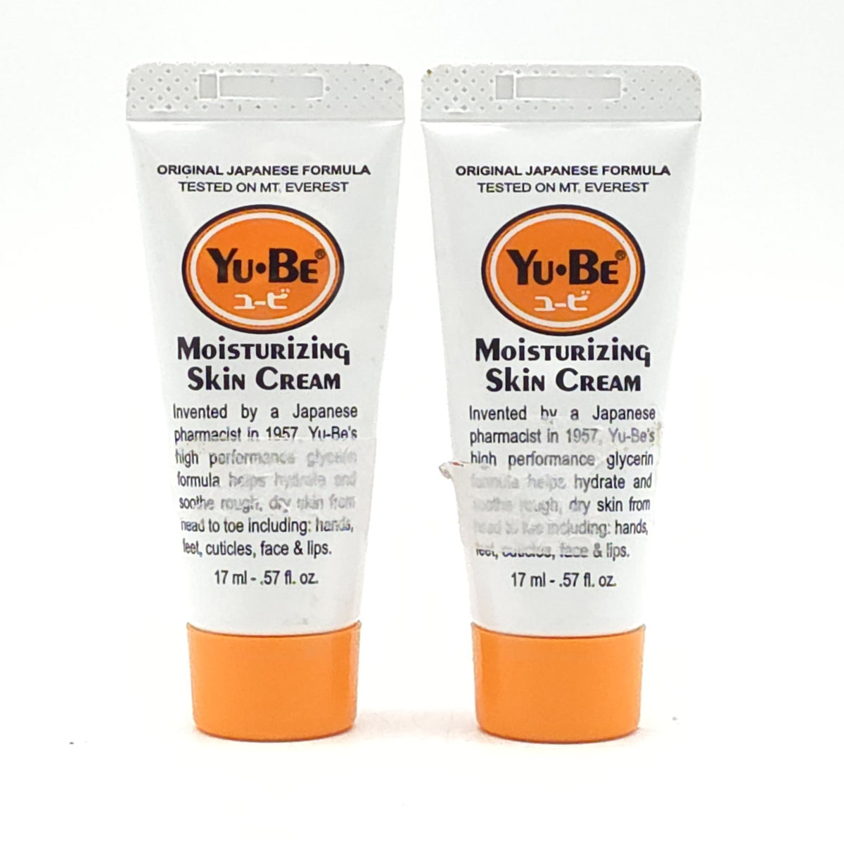 YU-BE YuBe Moisturizing Skin Cream Travel Tube 2 pack