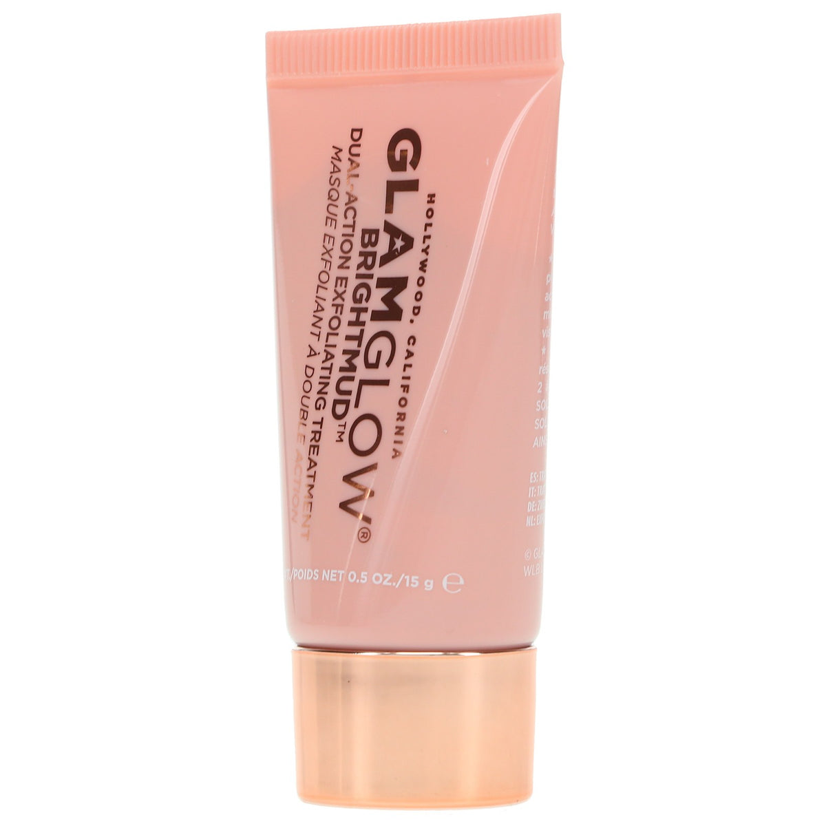 GlamGlow Brightmud Exfoliating Face Mask 0.5 oz Brightening Skincare