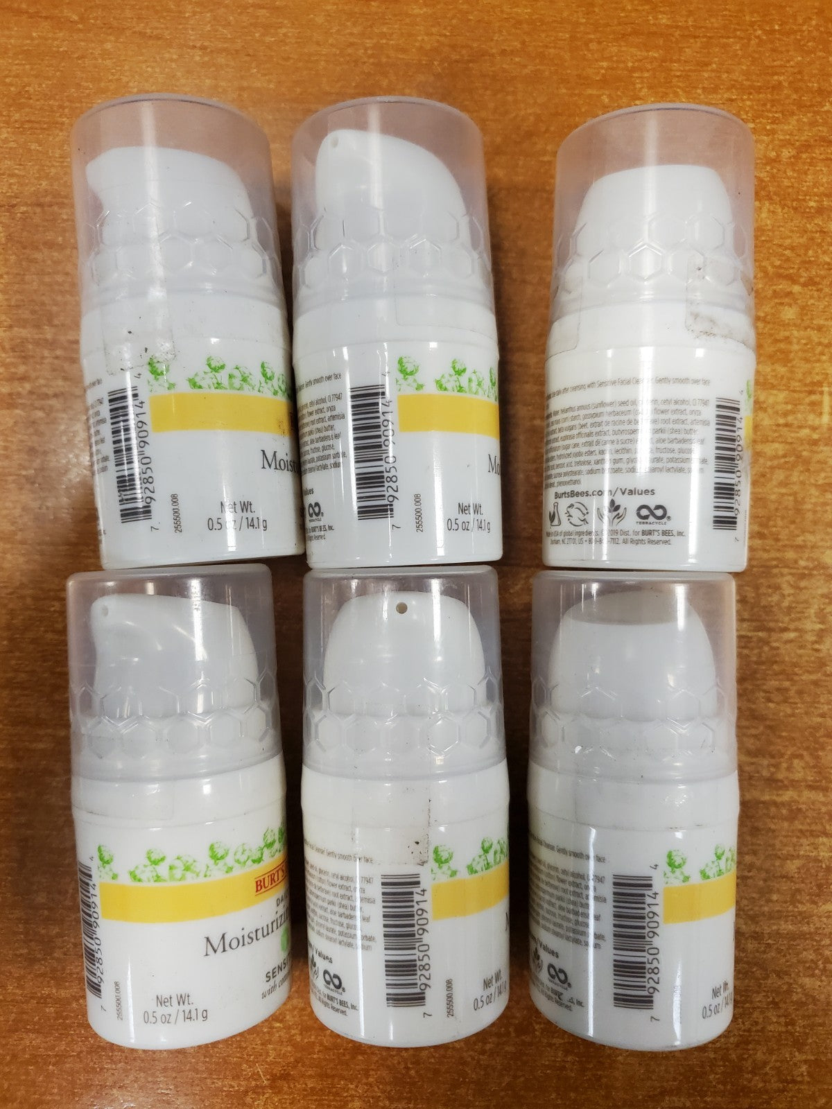Burt's Bees Sensitive Moisturizing Cream Travel Size 0.5oz - 6 Pack