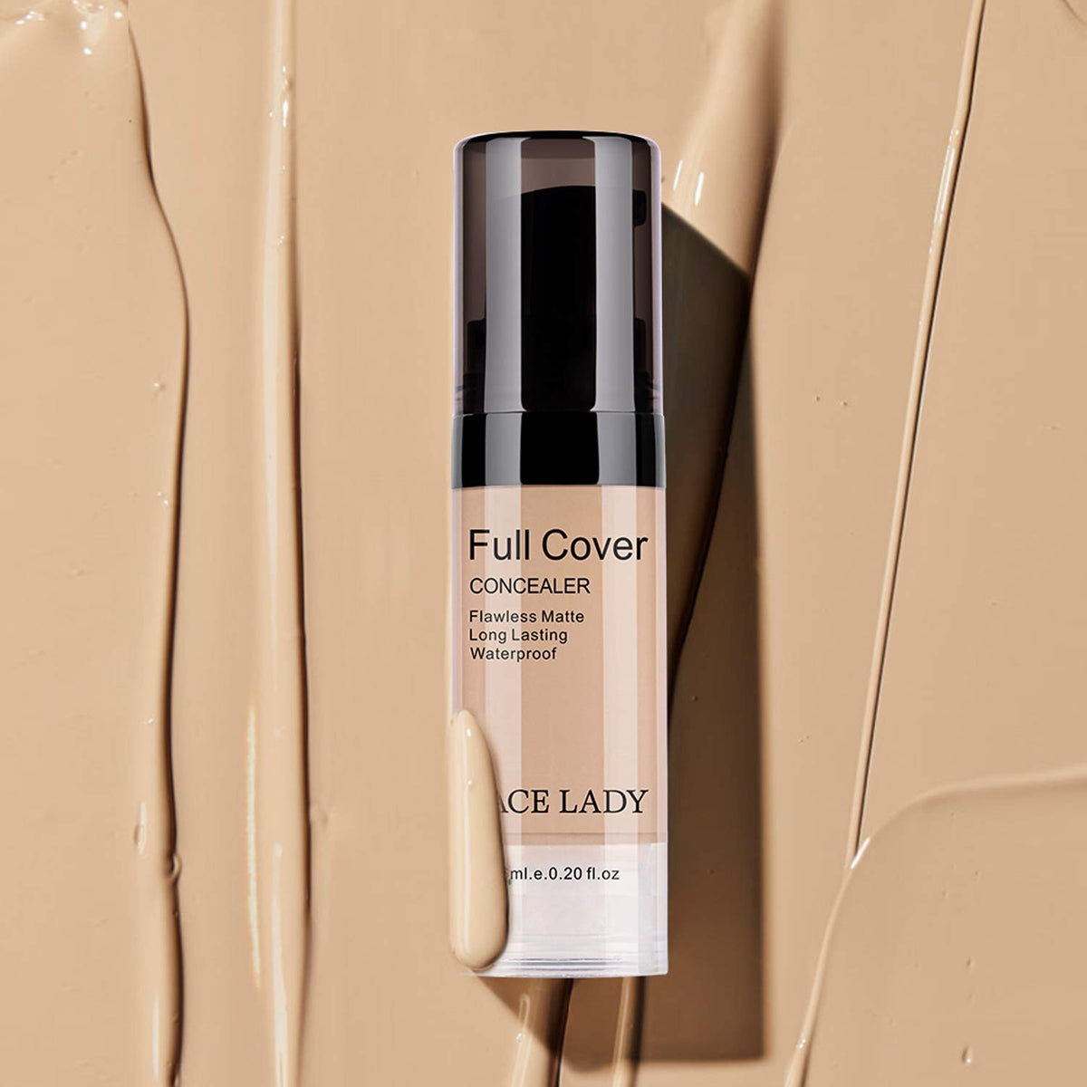 Full Coverage Liquid Concealer Set for Flawless Skin - Waterproof & Matte Finish