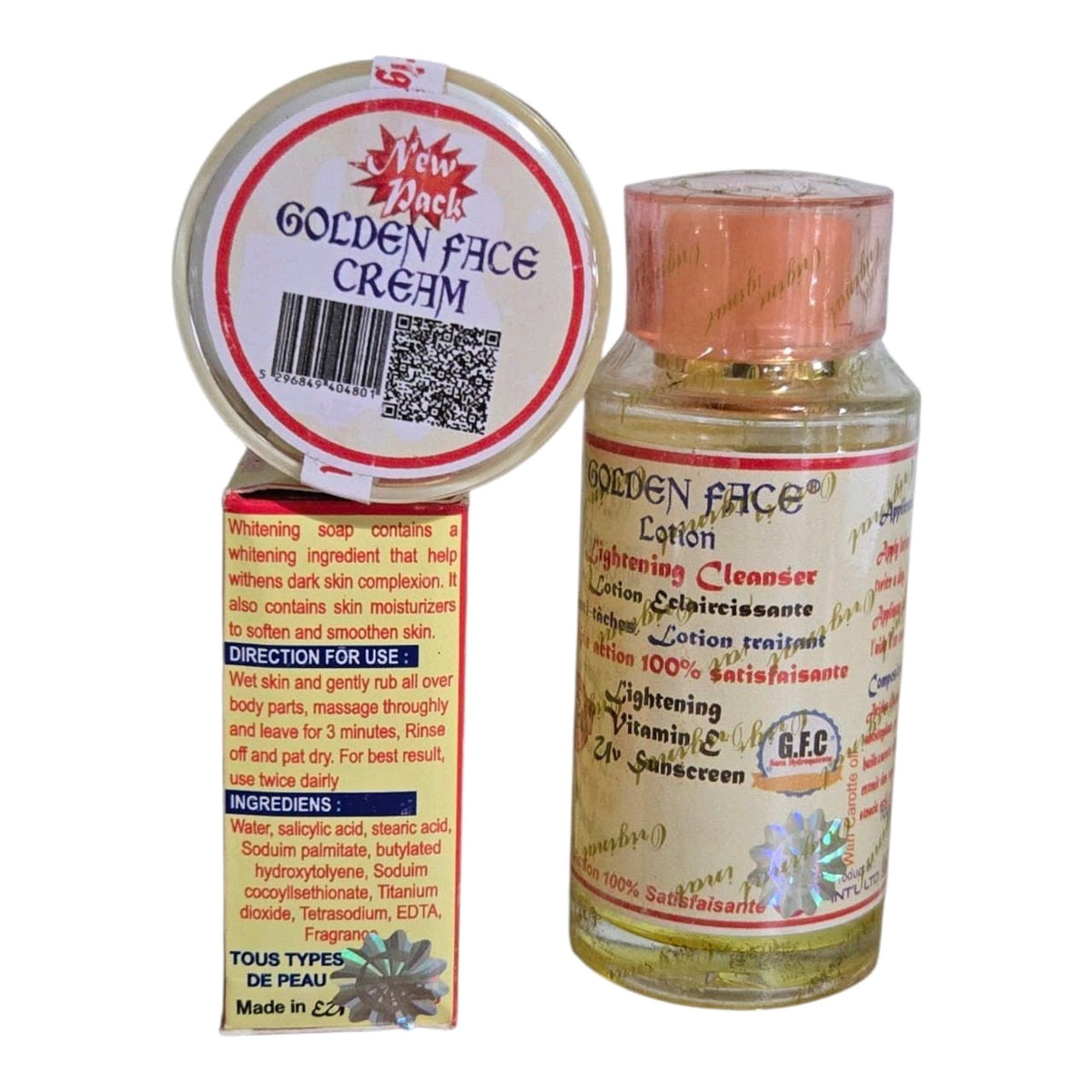 Facial Cleanser & Cream with Vitamin E | Evob Seal Authentic