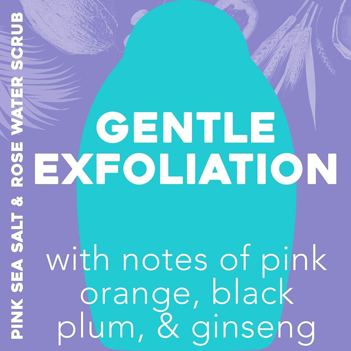 OGX Sensitive + Pink Sea Salt & Rosewater Sulfate-Free Soothing Body