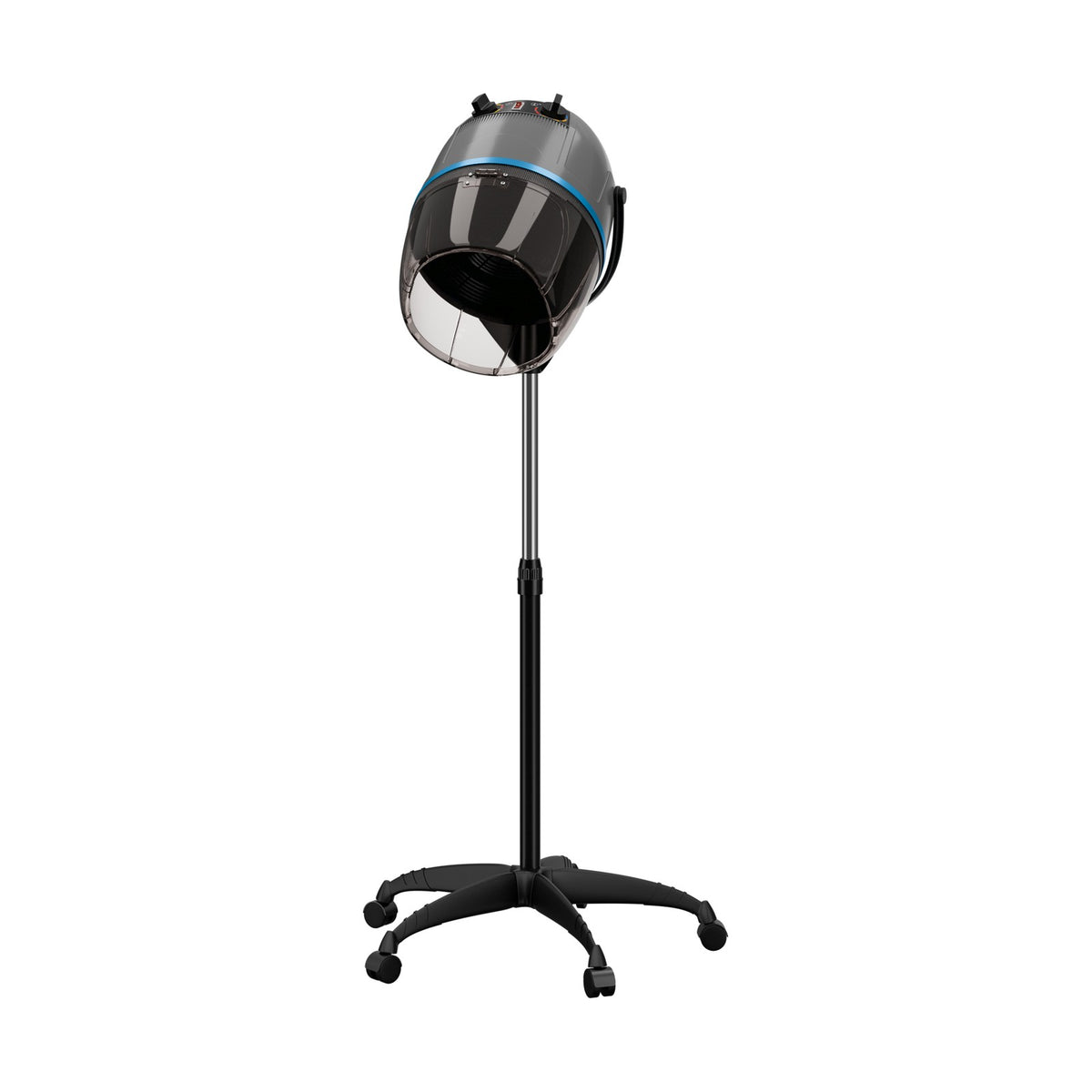 Gray 1300W Hair Bonnet Dryer Hot Perm W/Swivel Casters Adjustable