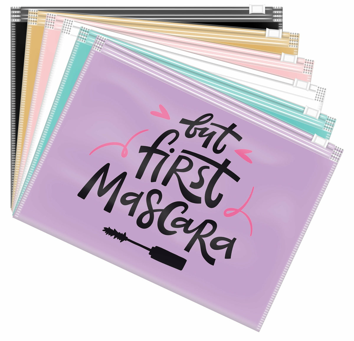 Travel Makeup Bag with Closure – Lash & PMU Organizer – 6x8 Inches