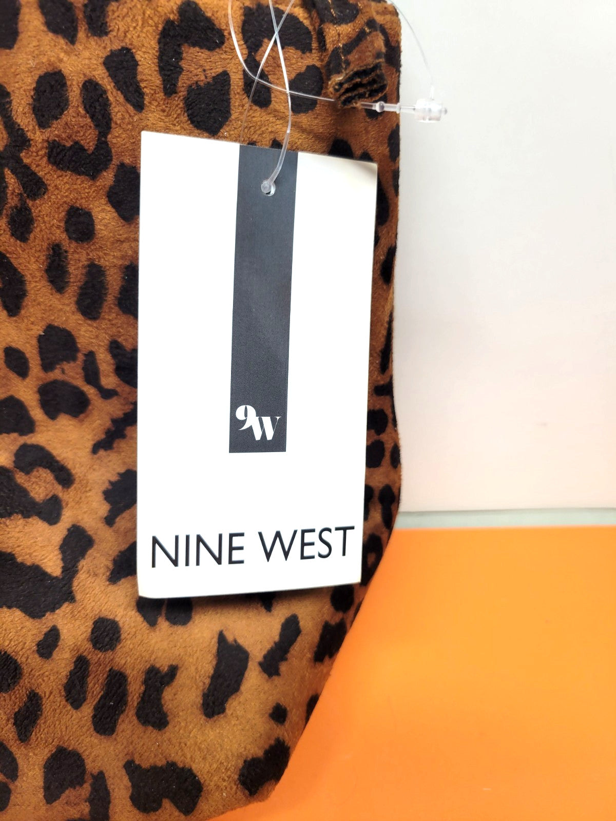Nine West Travel Cosmetic Bag with Toiletry Bottle - Animal Print