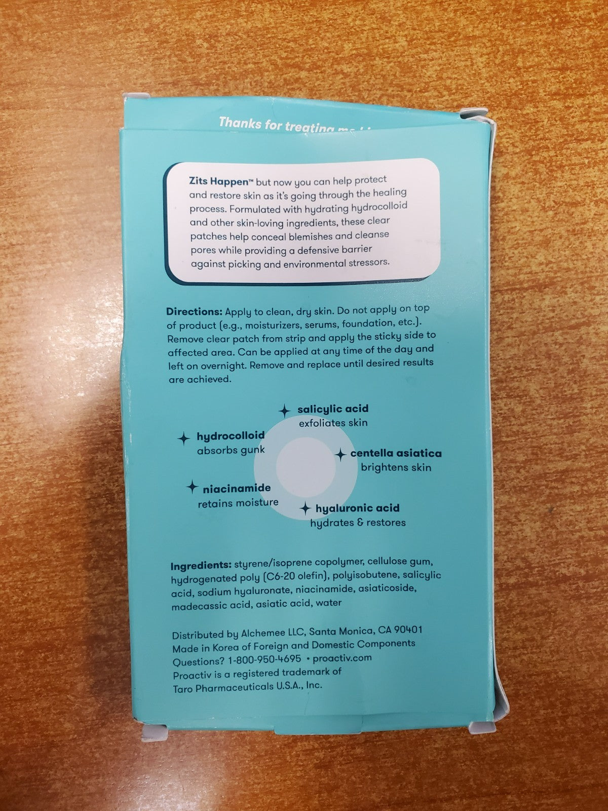 Acne Patches Clear Hydrocolloid Blemish Cover 30 Count - Skin Healing