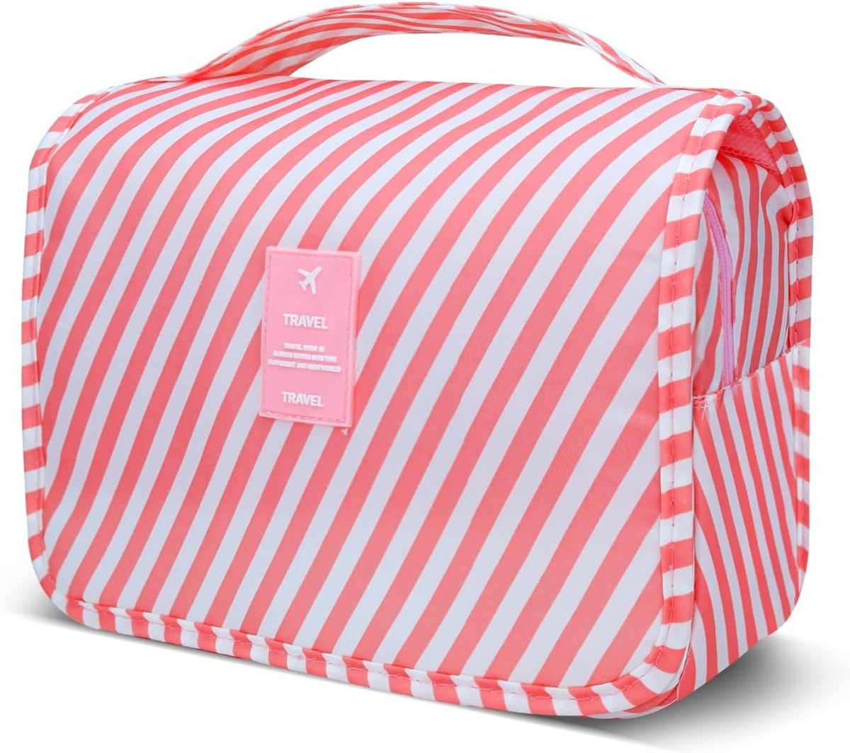 Large Waterproof Travel Toiletry Bag with Hanging Hook for Men & Women