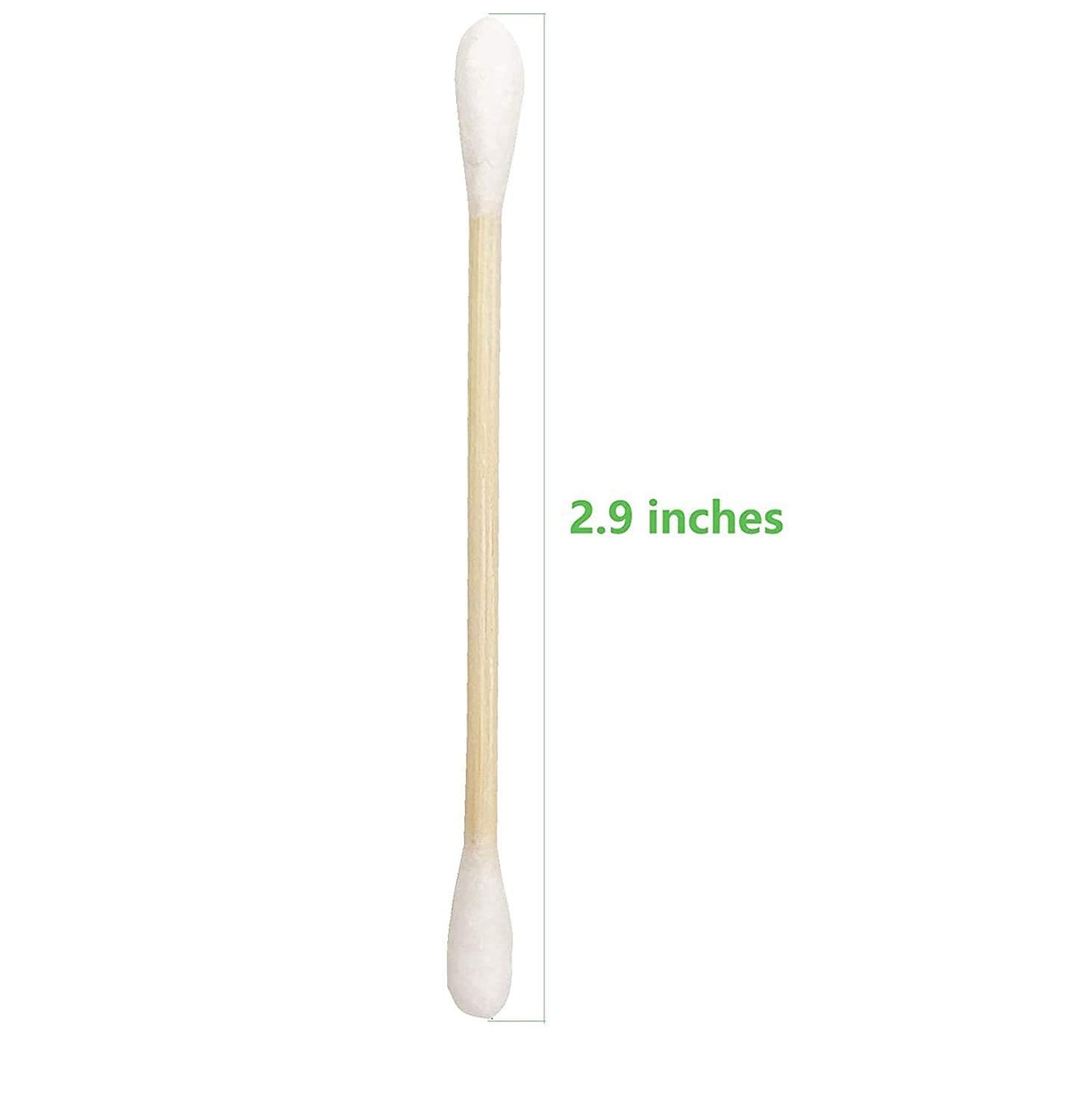 Eco-Friendly Wooden Cotton Swabs 2000-Piece Makeup & Craft Set