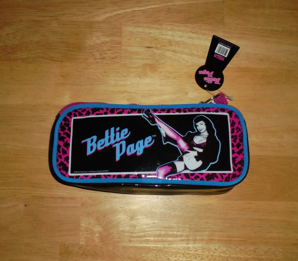 Zippered Cosmetic & Toiletry Bag with Mirror - Travel Makeup Pouch