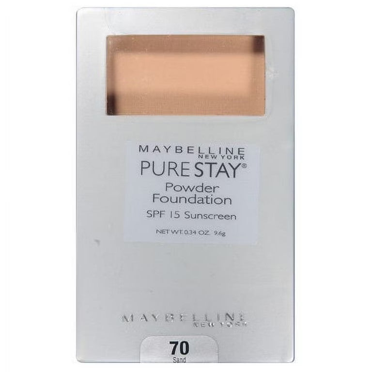 Maybelline New York Pure Stay Powder Foundation SPF 15 - 70 Sand