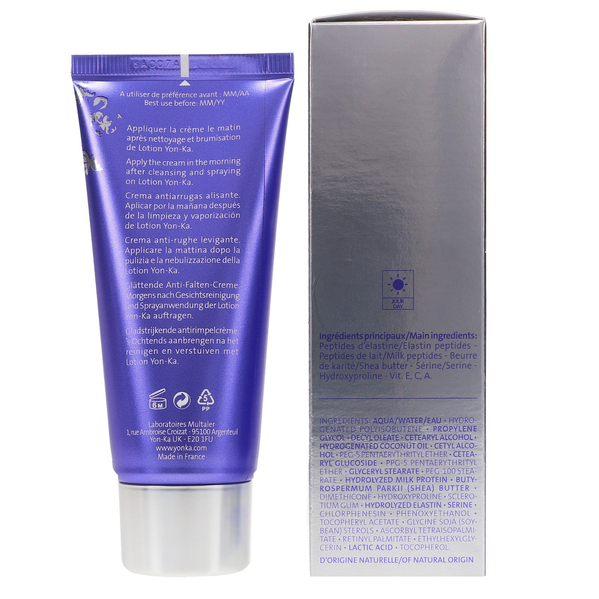 Anti-Aging Day Cream with Peptides & Antioxidants - 1.7 Oz
