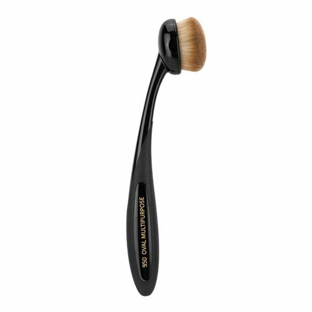 Oval Multi-Purpose Makeup Brush for Blending, Contouring & Powder