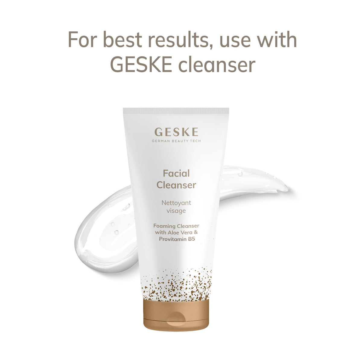 GESKE Sonic Thermo Facial Brush 6-in-1 Skin Cleansing & Massager