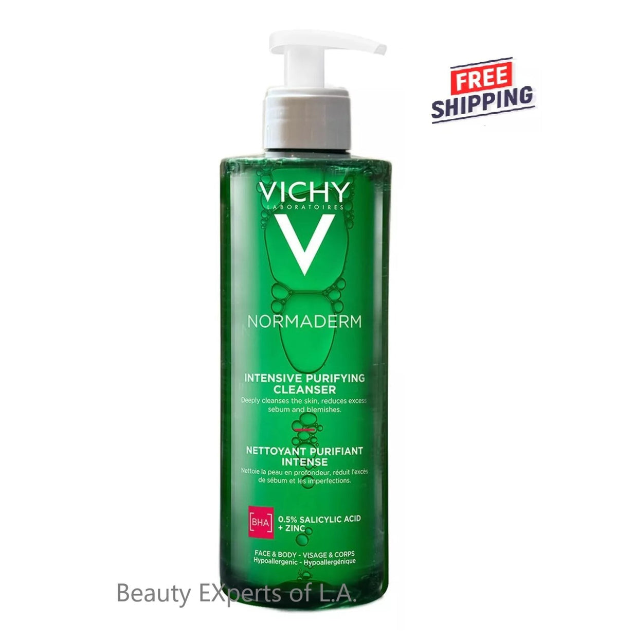 Purifying Face and Body Gel for Oily Sensitive Skin 400ml