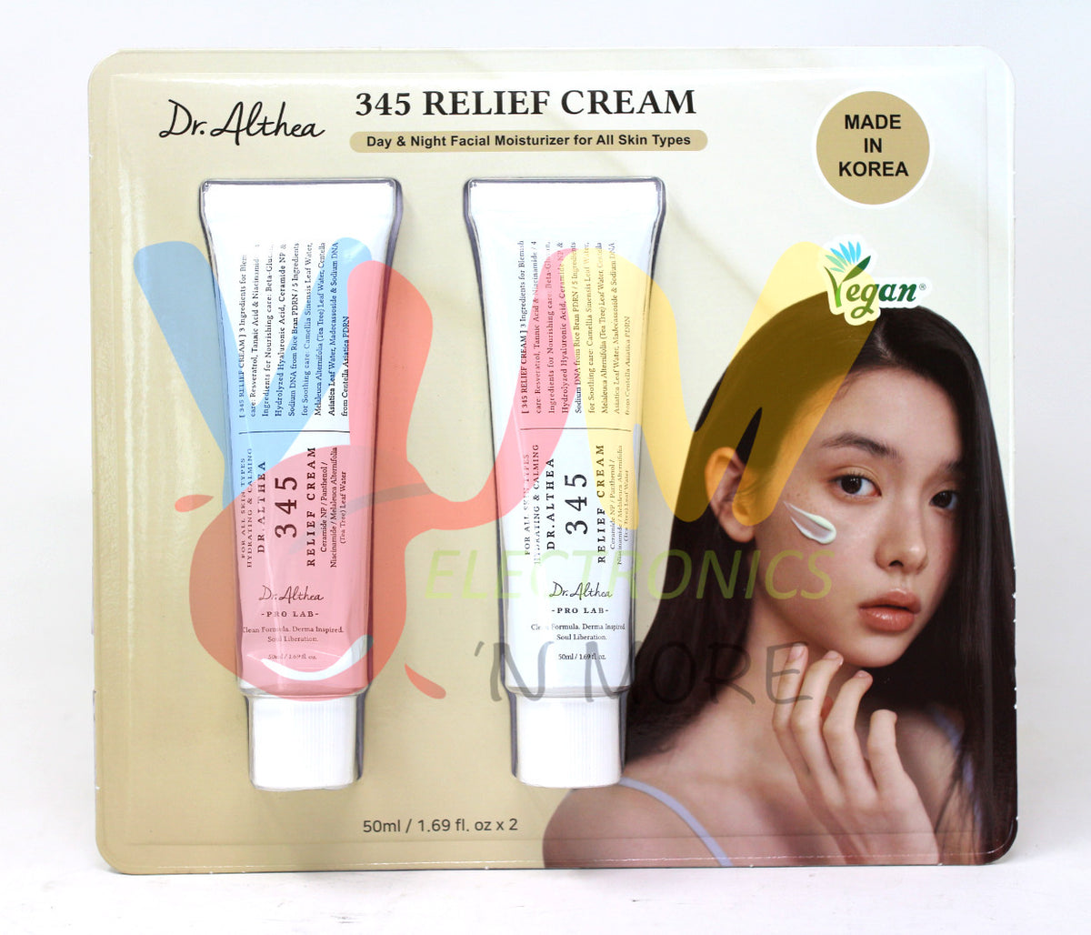 Dr. Althea 345 Relief Daily Face Moisturizer Cream 1.69oz Each - 2
