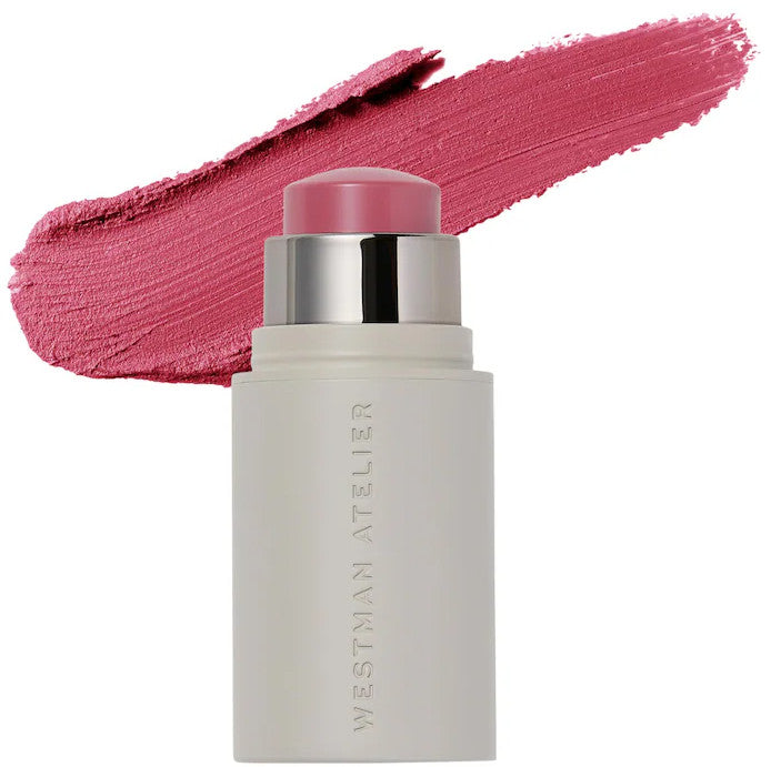 Lip & Cheek Cream Blush Stick with Hydrating Ingredients - 8 Shades