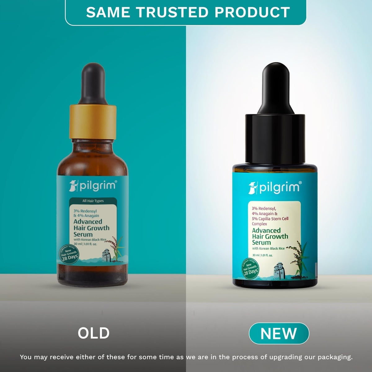 Revitalizing Hair Growth Serum with Redensyl - Thicker, Fuller in