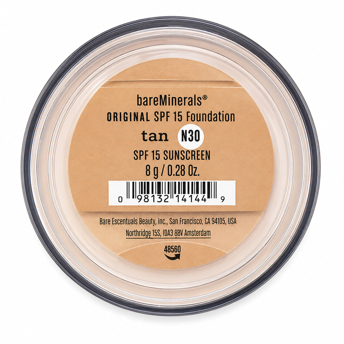 BareMinerals Matte Foundation SPF 15 Tan N30 - 0.28 oz