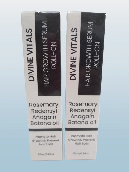 Hair Growth Serum Roll-On 0.84 oz - Pack of 2