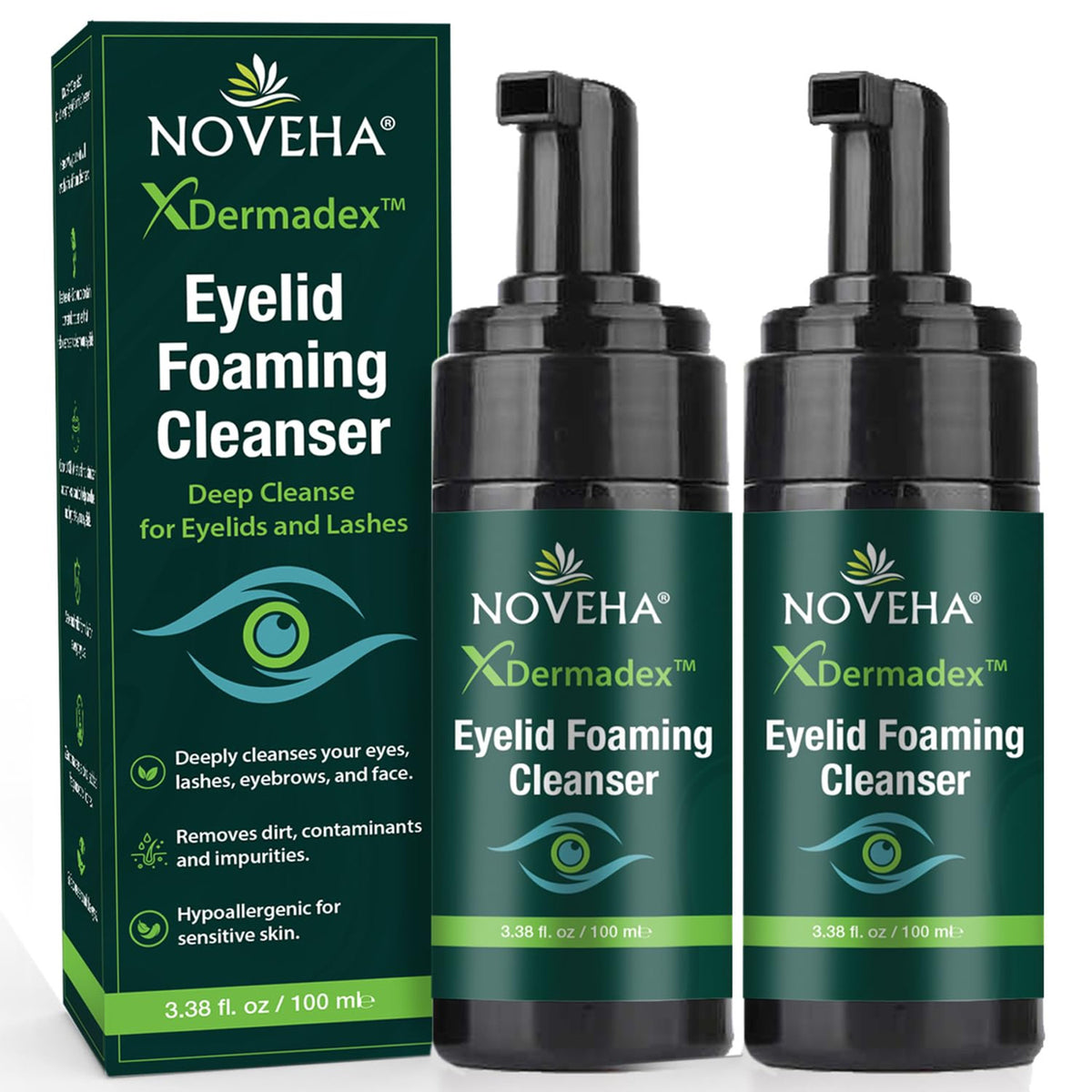 Tea Tree Face Cleansing Foam with Oil & Nourishing Ingredients - 100ml