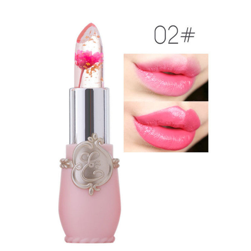 Color Changing Lipstick with Floral Fragrance - Waterproof & Long-Lasting
