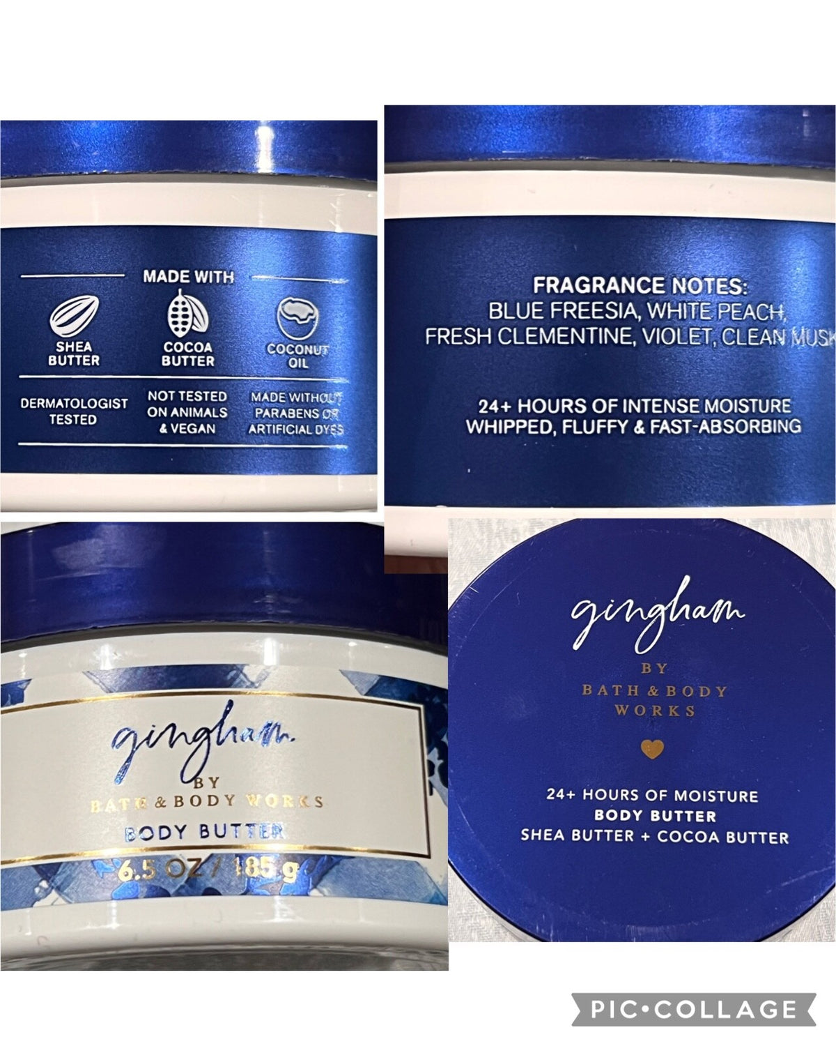 Body Butter Cream Moisturizer - Multiple Scents, 6.5-8 oz