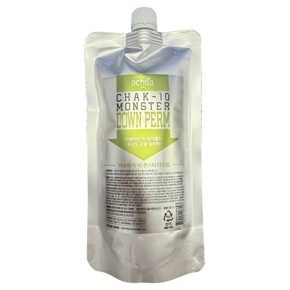 ACHOA Chak-10 Monster Down Perm 10.14oz/300ml(Made in Korea)