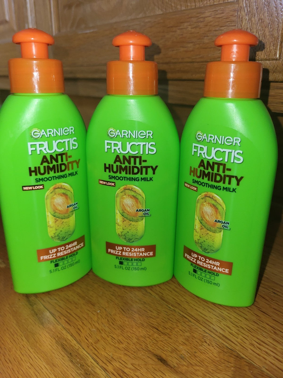 Anti-Humidity Hair Smoothing Milk - 3 Pack, 5.1 fl oz Each