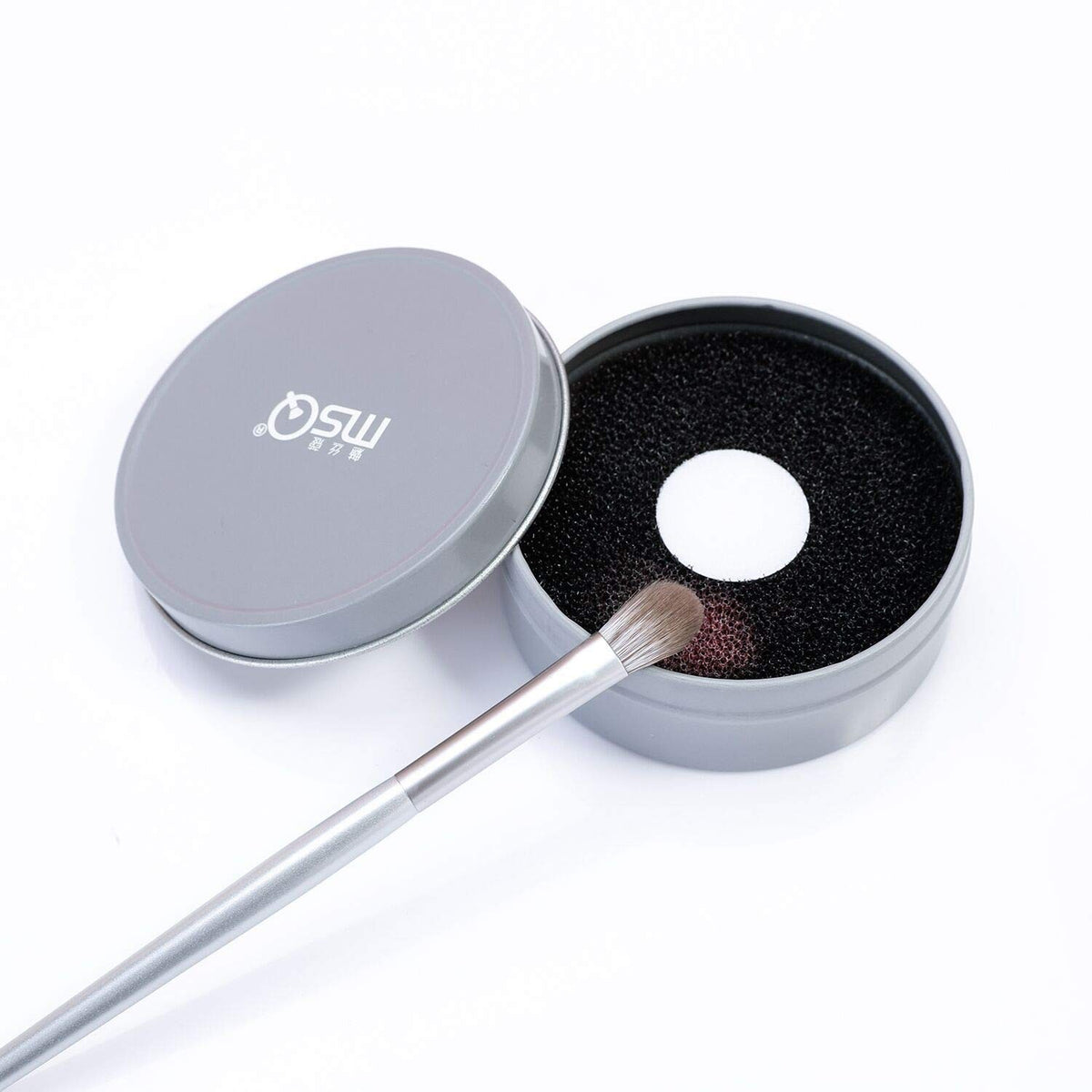Makeup Brush Cleaner Sponge Set - Color Removal & Brush Refreshing Tool