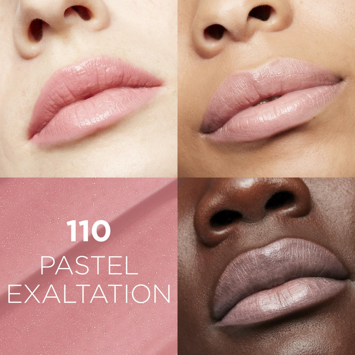 Hydrating Balm-in-Lipstick with Natural Ingredients - 110 Pastel Exaltation
