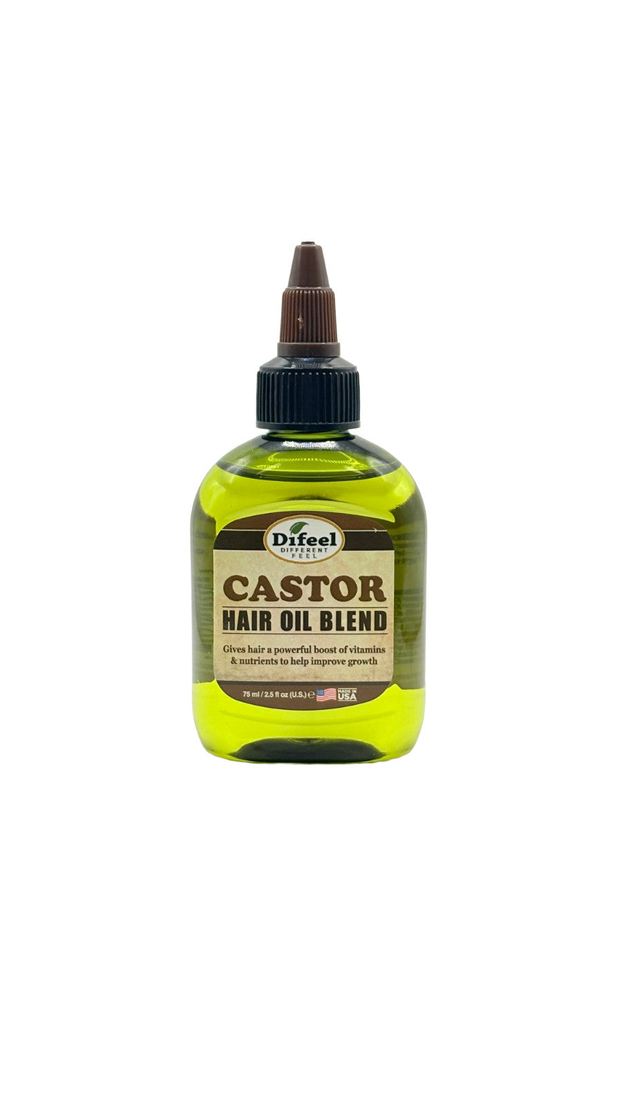Natural Castor Oil Hair Treatment - 2.5oz Pack of 2 for Hair Growth & Moisture