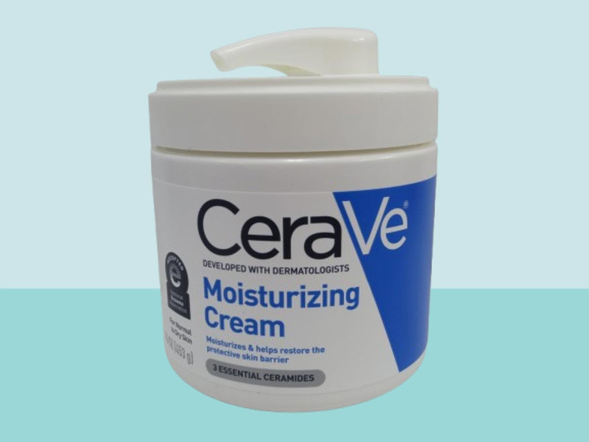 CERAVE MOISTURIZING CREAM FACE & BODY W/ PUMP NORMAL TO DRY SKIN 16OZ