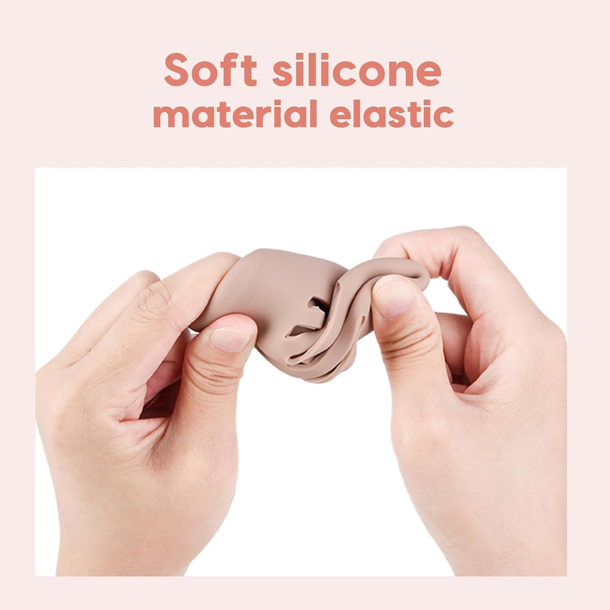 Travel Cosmetic Storage Case for Makeup Sponges - Egg-Shaped Silicone Holder